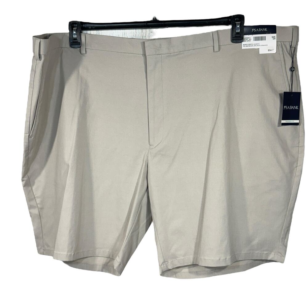 Jos. A. Bank Mens SZ 52R Warp Stretch Shorts Tailored Fit Flat Front Pockets New